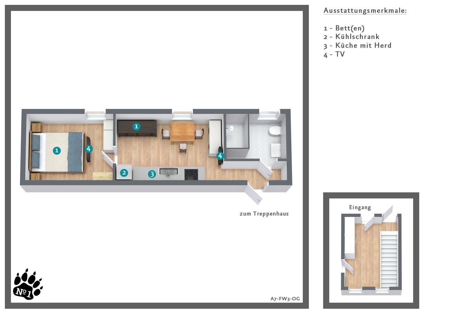 Numero1-Pension Und Cafe รูเบอร์ลันด์ ภายนอก รูปภาพ